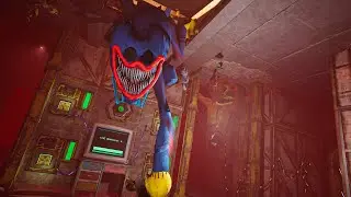 Huggy Wuggy Final Boss Fight + Secret Ending - Poppy Playtime: Chapter 3