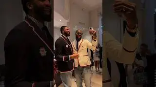 LeBron prepares for Olympic opening ceremony