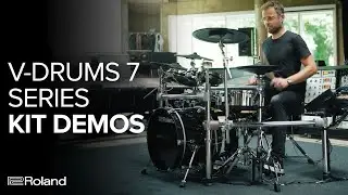 Roland V-Drums 7 Series Kit Demos