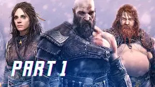 FREYA & THOR ATTACK - GOD OF WAR RAGNAROK Gameplay Walkthrough Part 1