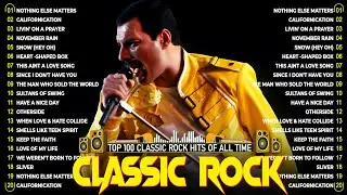 Top 100 Classic Rock Hits Of All Time - Metallica, Queen, Bon Jovi, Guns N' Roses, DEF LEPPARD..