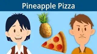 Learn Spanish With Animation: Pineapple Pizza