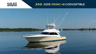 2005 Viking 48 Convertible Yacht For Sale “Ry Time”