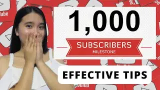 HOW TO GET 1000 SUBSCRIBERS FAST ON YOUTUBE