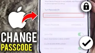 How to change passcode on iphone  (Easy Solution)