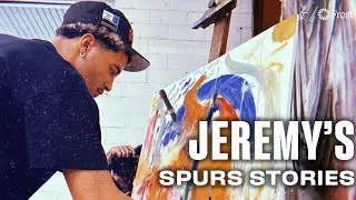 Frost Spurs Stories | San Antonio Spurs Jeremy Sochans Trip to Southtown to Visit 1906 Art Gallery