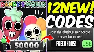 🚨New!! ⏰Codes🚨Dandy's World August Codes 2024 - New Codes Dandy's World Roblox Codes