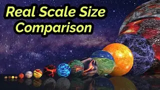 Biggest Planets size comparison | Universe size comparison | 3D Animation