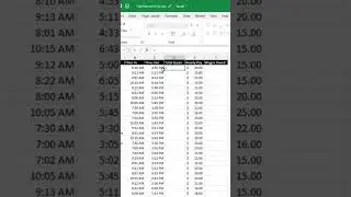 Timesheets in Excel 🕒