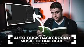 How to AUTO-DUCK background music to dialogue in PREMIERE PRO