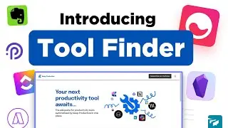 Find Productivity Tools Fast with Tool Finder