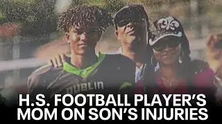 Dublin High School Attack: Football player's mom on son's injuries after locker room attack | KTVU