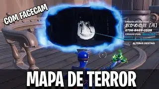 FORTNITE - MAPA DE TERROR (NÃO ASSISTA SE FOR MEDROSO)