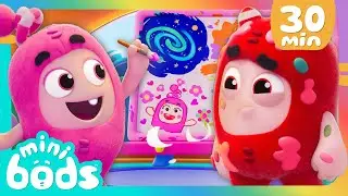 🖼️ Painting Problems - Portrait Chaos! 🖼️ | @Minibods | Funny Comedy Cartoon Episodes for Kids