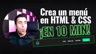How to make a Navigation menu in HTML and CSS [Easy].