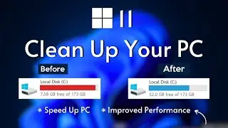How to Free Up 50GB+ Space on Windows 11 | 2024