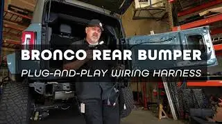 Bronco 6G Metal-tech 4x4, Aces High Rear Bumper, Install Video (#4 Wiring harness)