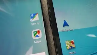 ANY Android How to add a navigation shortcut for google Maps to your home screen