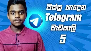 Top 5 Telegram Tips and Hidden Secrets You Should Know in 2022 in Sinhala By Dew Tech LK