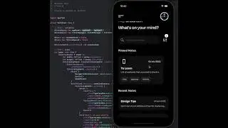 Notes application with Filter animation using SwiftUI