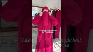 Order through WhatsApp #elegant #dress #modest #fashion #niqab #simple