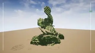 Unreal Engine 4 - Dynamic terrain