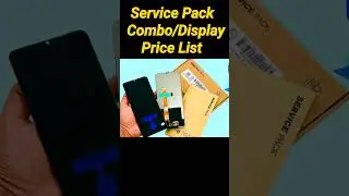 Service Pack Combo/LCD Price List #tech #phone #shorts