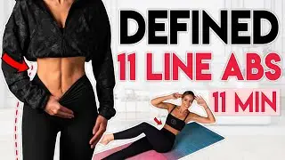 GET DEFINED 11 LINE ABS 🔥 Belly Fat Burn & Toned Abs | 11 min Workout