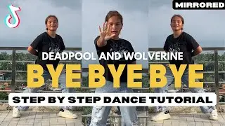 NSYNC ‘Bye Bye Bye’ DANCE TUTORIAL STEP BY STEP (Deadpool and Wolverine) Beginners