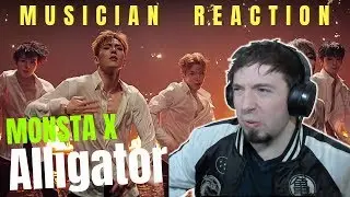 MUSICIAN REACTS | MONSTA X - "ALLIGATOR" Reaction & Review