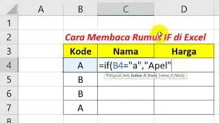 Cara Membaca Rumus IF di Excel dengan Mudah