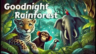 Goodnight Rainforest Animals 🌠🌳  THE IDEAL Cozy Bedtime Stories for Babies and Toddlers