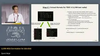 2023 LLVM Dev Mtg - LLVM-MCA correlation for AARCH64