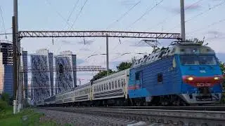 🇺🇦 "Вилітає з Києва!" ДС3-018 з поїздом EN 7 Київ- Івано-Франківськ / Чернівці