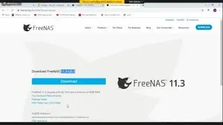 FreeNAS 11.3 Part1 - installation from Scratch - Configure iSCSI shared storage for ESX