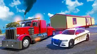 Repoing Mobile Homes Gone Wrong in GTA 5 RP!