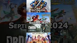 New Games Releasing In September 2024! 🎉 