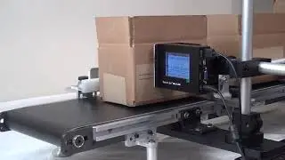 MSSC Smart Jet BLUE Thermal Ink Jet Printer with a Mini-Mover Conveyor