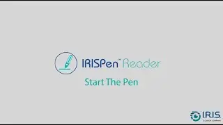 IRISPen Reader 8 - How to start the product