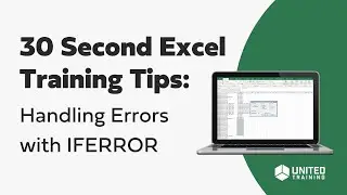 30 Second Microsoft Excel Training Tips: Handling Errors with IFERROR