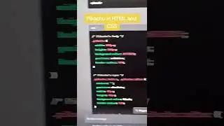ChatGPT Creating Pikachu in HTML and CSS