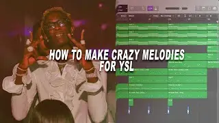 How to make CRAZY MELODIES for YSL | How to make beats for young thug in 2021