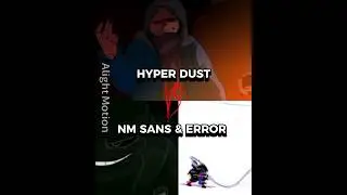 HYPER DUST FEATLESS 💀 #vs NM Sans & Error Sans #undertale #edit #fyp #fypシ #short #youtubeshorts