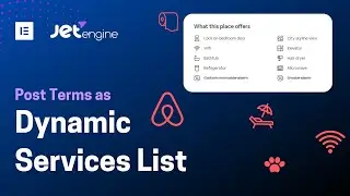 Dynamic Services List | AirBnb | JetEngine | Elementor