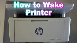 How to Wake Up Your HP LaserJet Pro MFP M28w in Seconds! ️