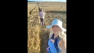 Crop Circle July 2020 Wiltshire Stonehenge 'Basket Weave' pattern  Adora & JJ  Megalithic Maiden