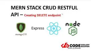 MERN (MongoDb, Express, React, Nodejs) CRUD Backend - DELETE Endpoint