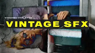 Vintage SFX (CRT & VHS) VHS Sound Effect | VHS Sound Effect Glitch | VIDEO MOTION