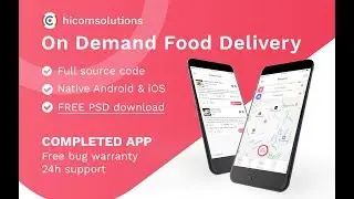 On-Demand Food Delivery App Template & Source Code - Shopping Flow