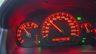 Honda Accord CL9 k24a3 acceleration sound